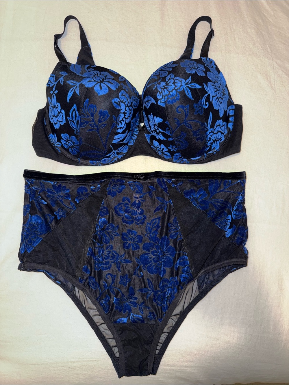 Torrid Perfect T-Shirt Push Up Bra size 40D and matching panty size 1X
